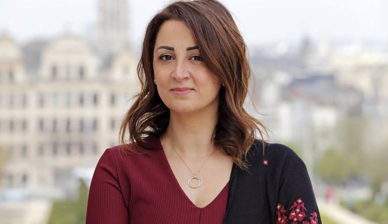 ليلى وافي اول فلسطينية تترشح للبرلمان البلجيكي