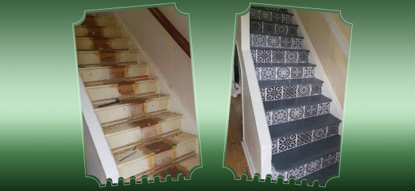 حيلة ذكية بتحويل دَرج المنزل لتحفة فنية.. وبتكلفة زهيدة