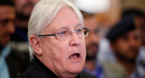 غريفيث قلق إزاء تصاعد العنف والاعتداءات في عدن وصعدة